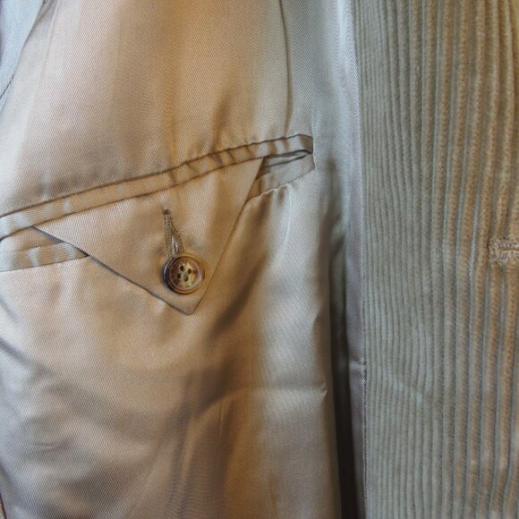 Vintage Orvis Mens 46 Olive Green Corduroy Jacket w/Elbow Pads Old Money ORVIS - Picture 4 of 16